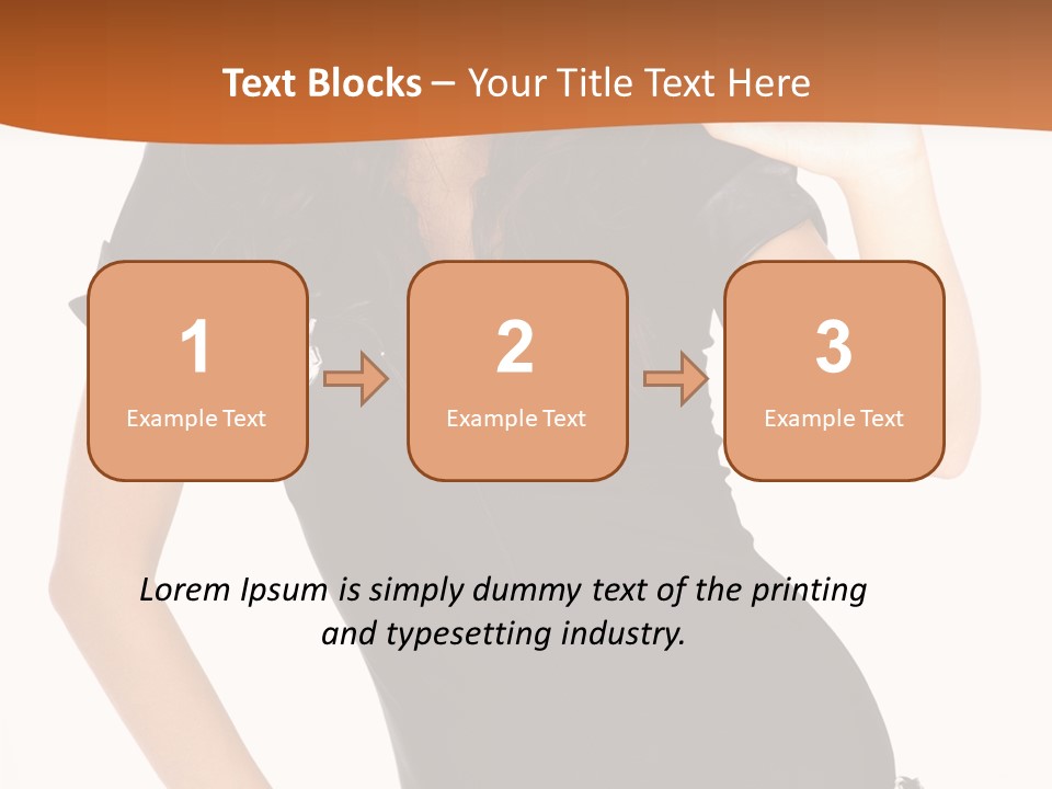 Person Body White PowerPoint Template