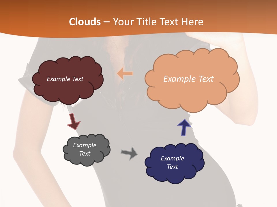 Person Body White PowerPoint Template