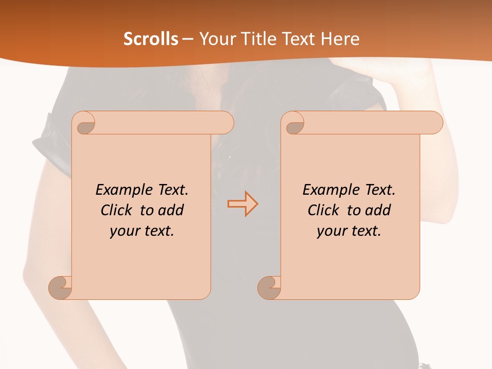 Person Body White PowerPoint Template