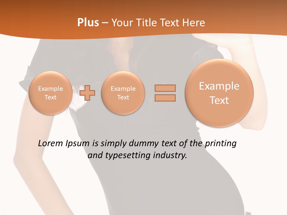 Person Body White PowerPoint Template