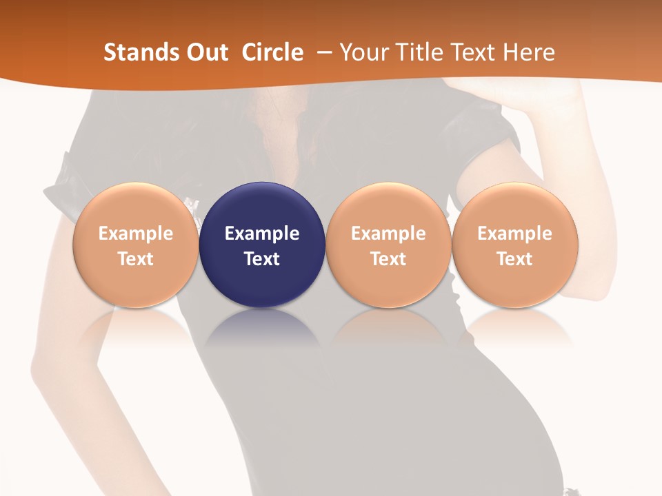 Person Body White PowerPoint Template