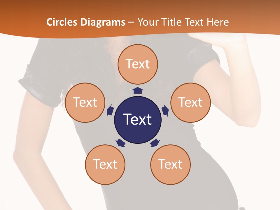 Person Body White PowerPoint Template