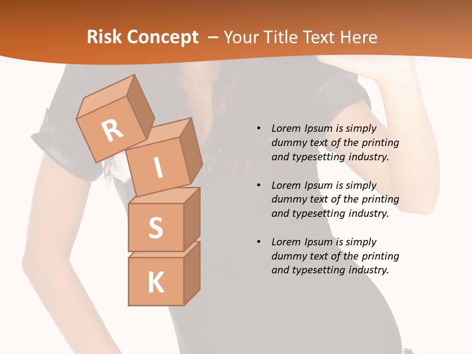 Person Body White PowerPoint Template