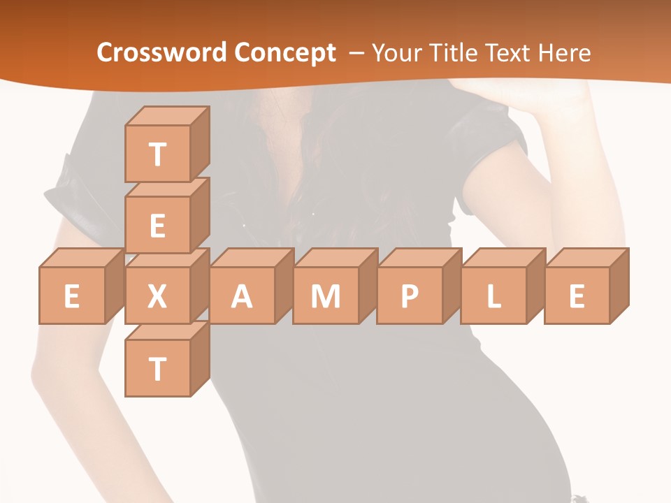 Person Body White PowerPoint Template