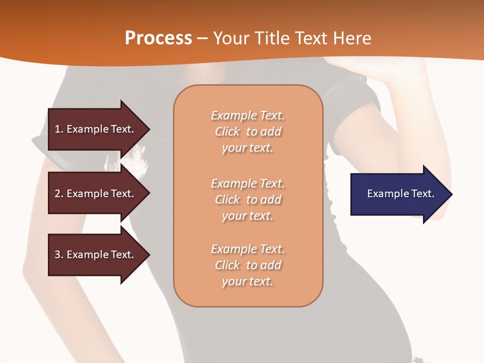 Person Body White PowerPoint Template