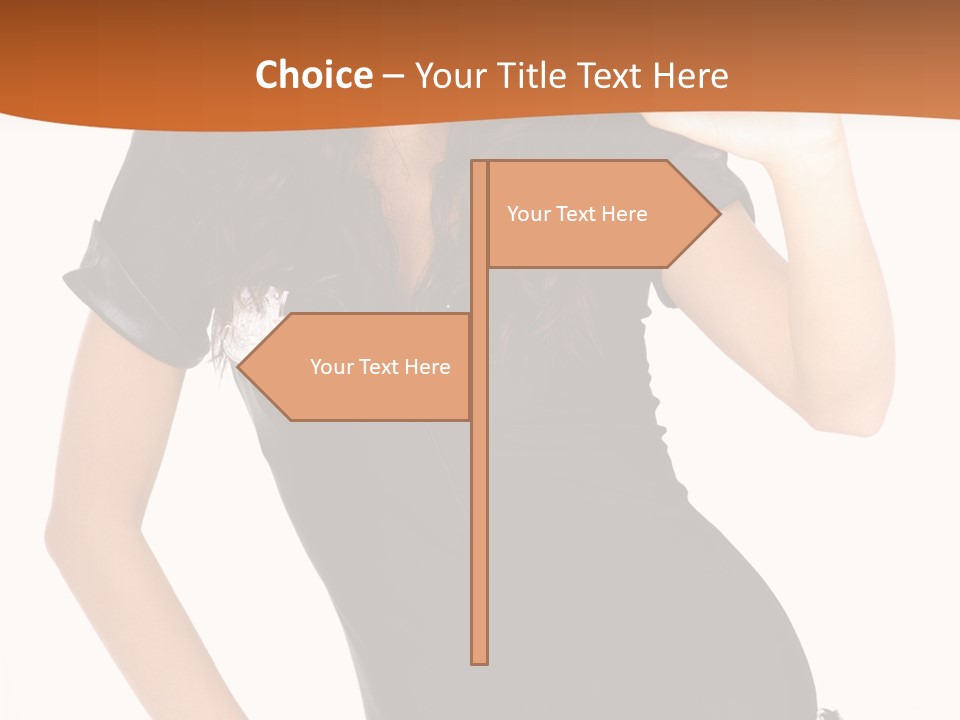 Person Body White PowerPoint Template