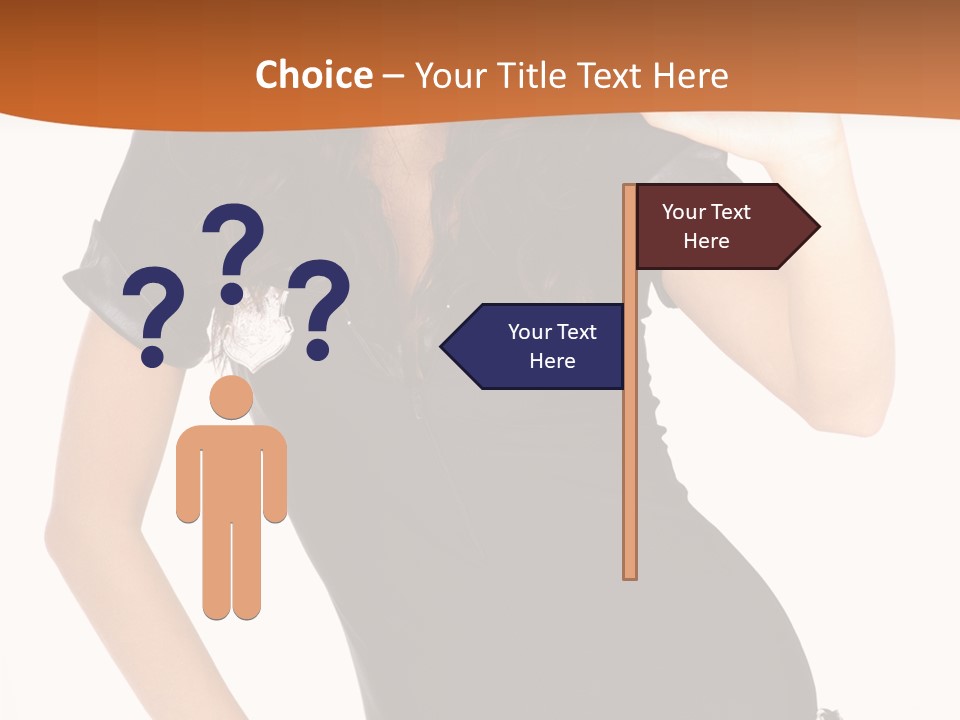 Person Body White PowerPoint Template