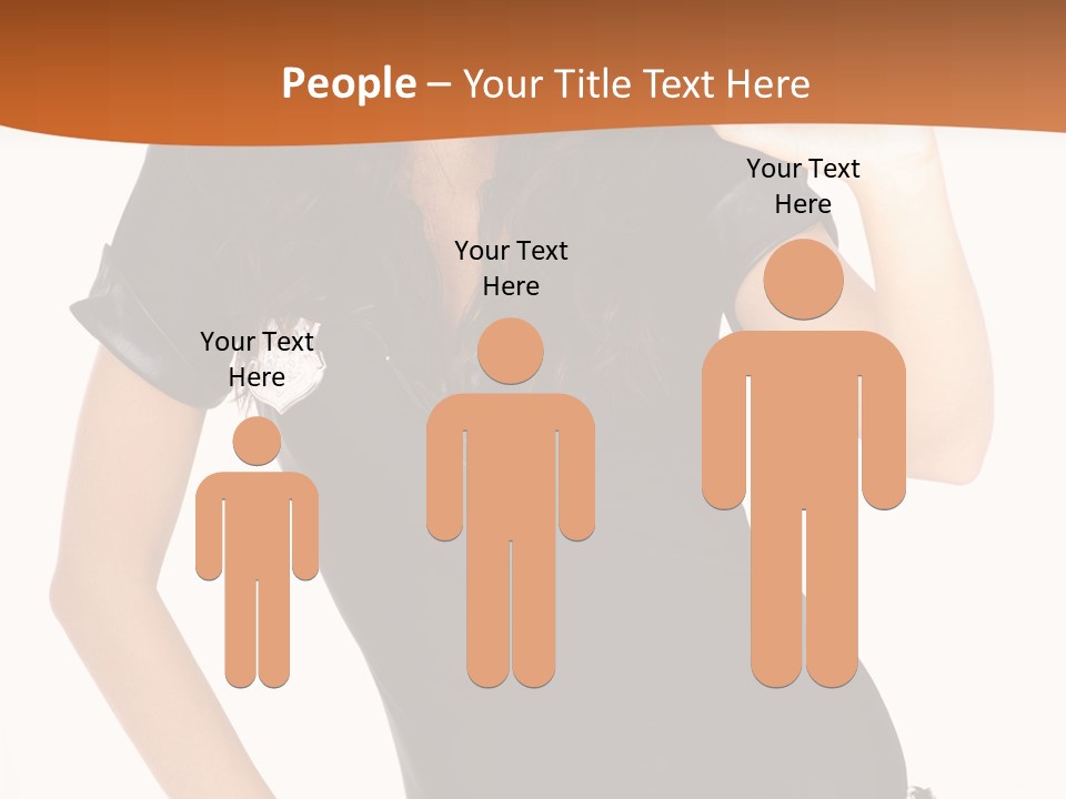 Person Body White PowerPoint Template