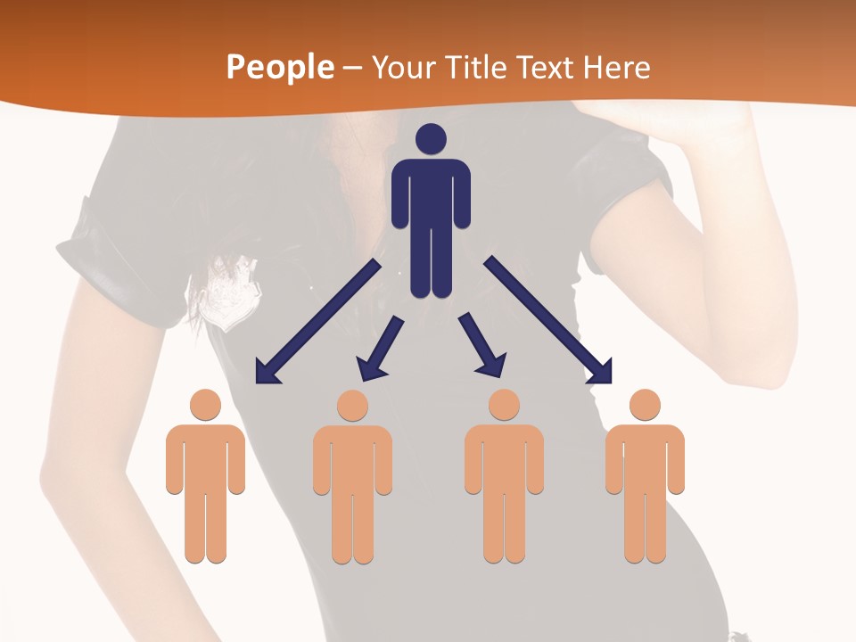 Person Body White PowerPoint Template