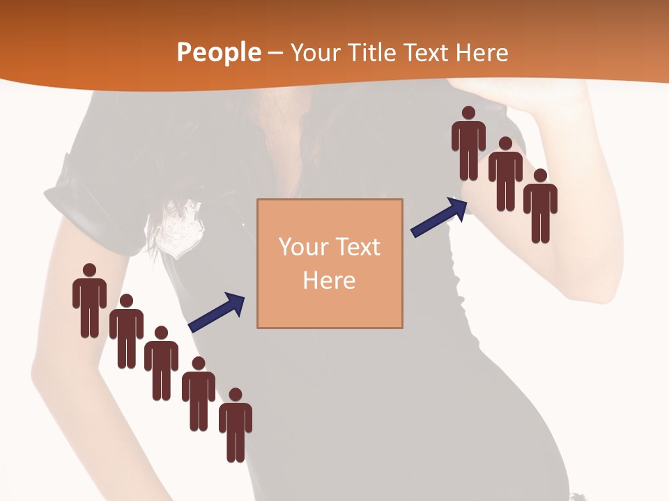 Person Body White PowerPoint Template