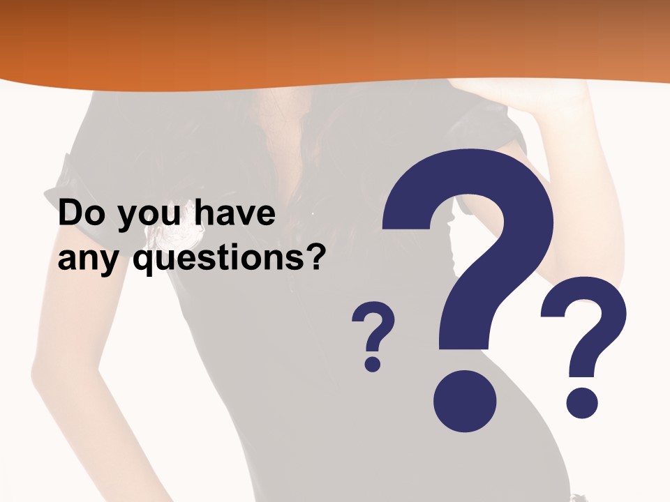 Person Body White PowerPoint Template