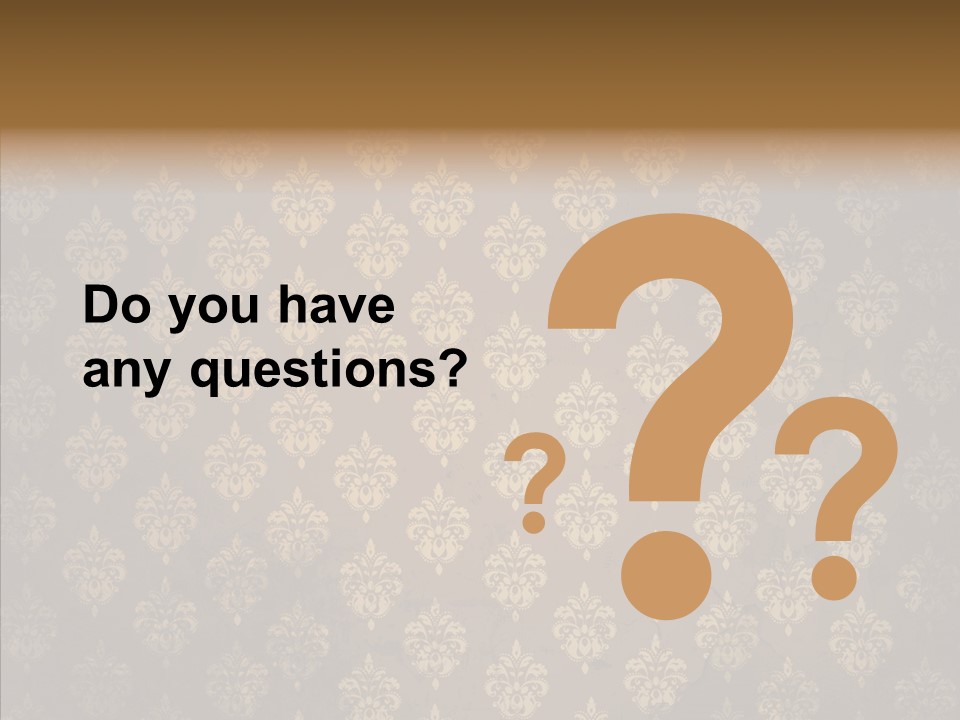 Flourish Textured Wallpaper PowerPoint Template