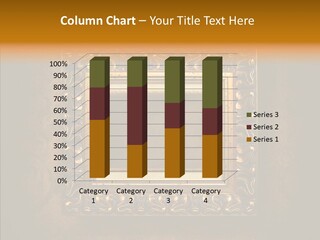 Inside Border Rust PowerPoint Template