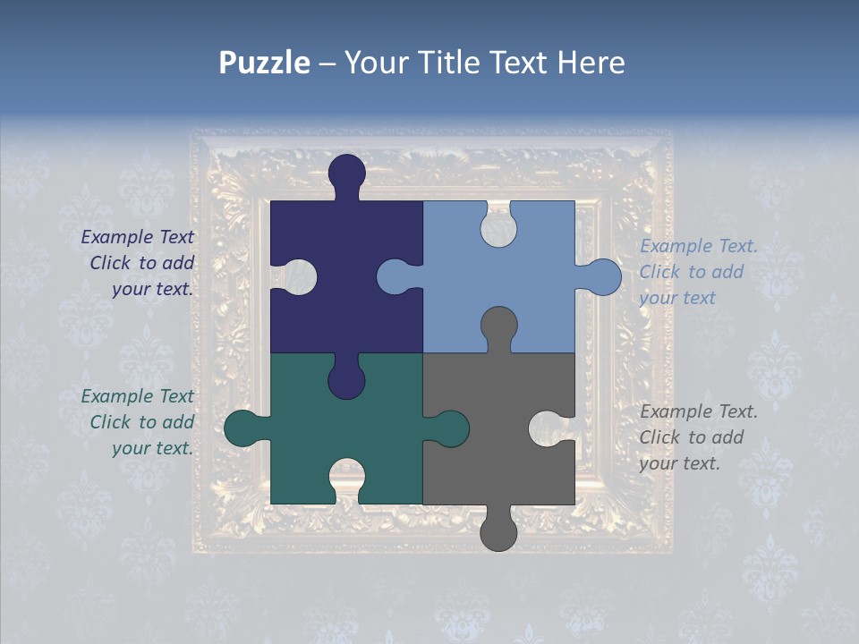 Photography Textured Photo PowerPoint Template