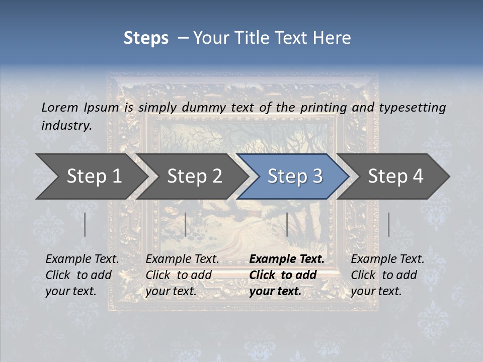 Photography Textured Photo PowerPoint Template