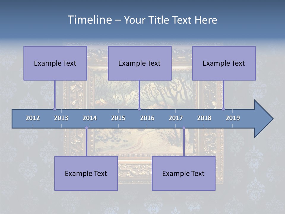 Photography Textured Photo PowerPoint Template