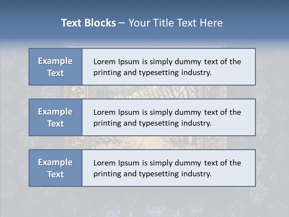 Photography Textured Photo PowerPoint Template