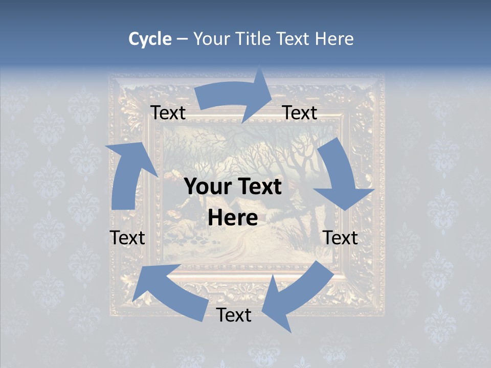 Photography Textured Photo PowerPoint Template