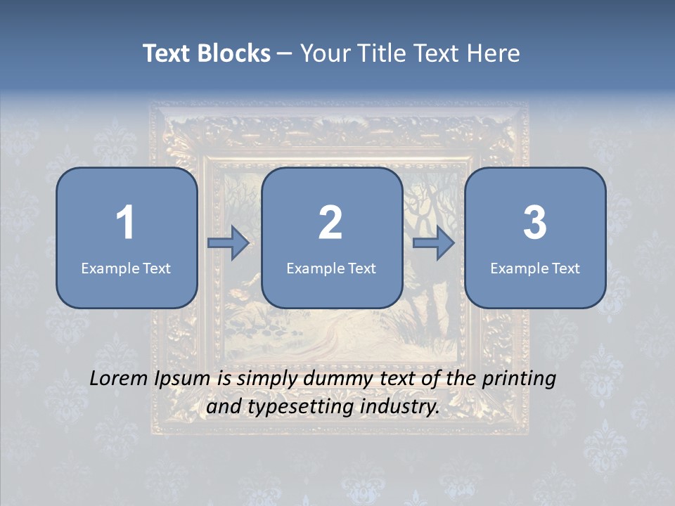 Photography Textured Photo PowerPoint Template