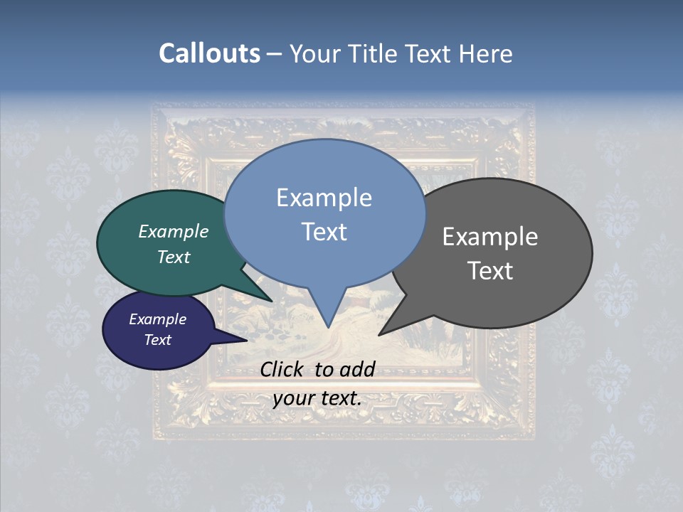 Photography Textured Photo PowerPoint Template
