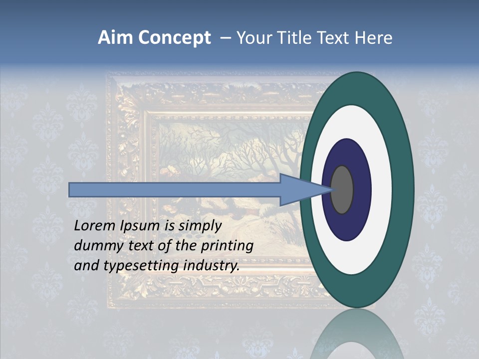 Photography Textured Photo PowerPoint Template