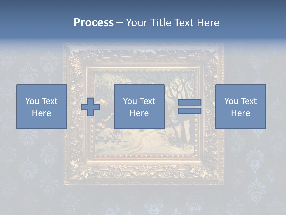 Photography Textured Photo PowerPoint Template