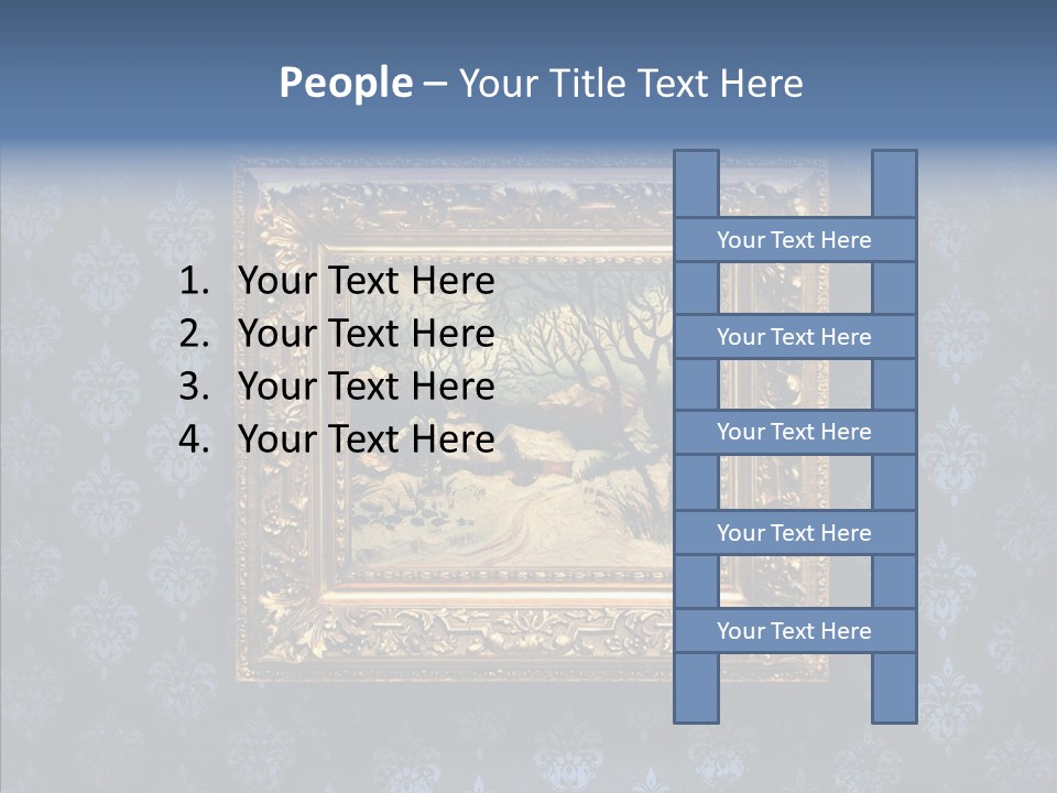 Photography Textured Photo PowerPoint Template