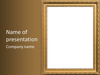 Decorative Old Image PowerPoint Template