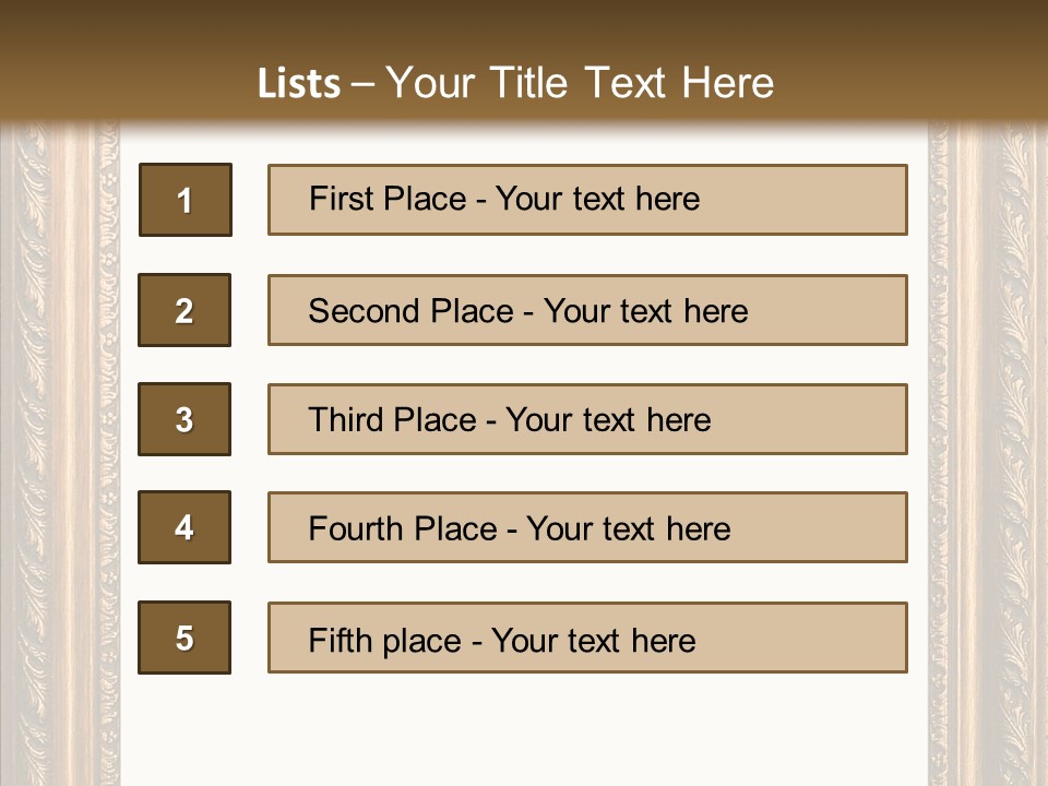 Decorative Old Image PowerPoint Template