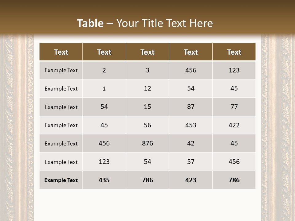 Decorative Old Image PowerPoint Template