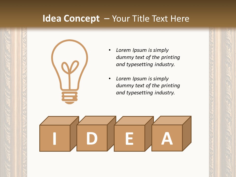 Decorative Old Image PowerPoint Template