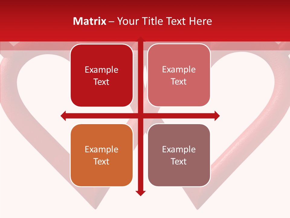 Celebrate Heart Holiday PowerPoint Template