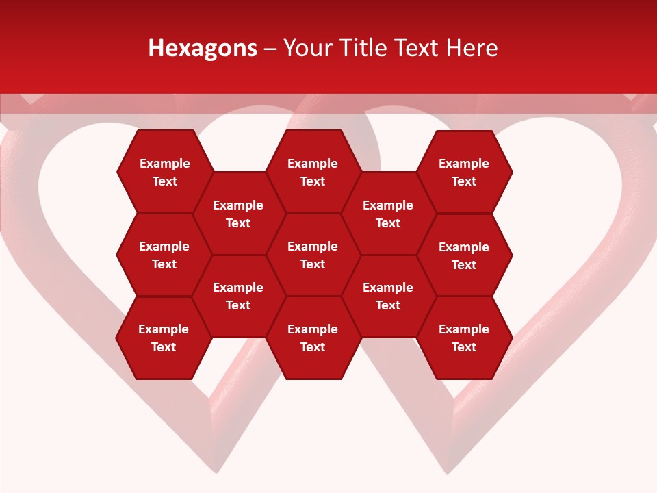 Celebrate Heart Holiday PowerPoint Template