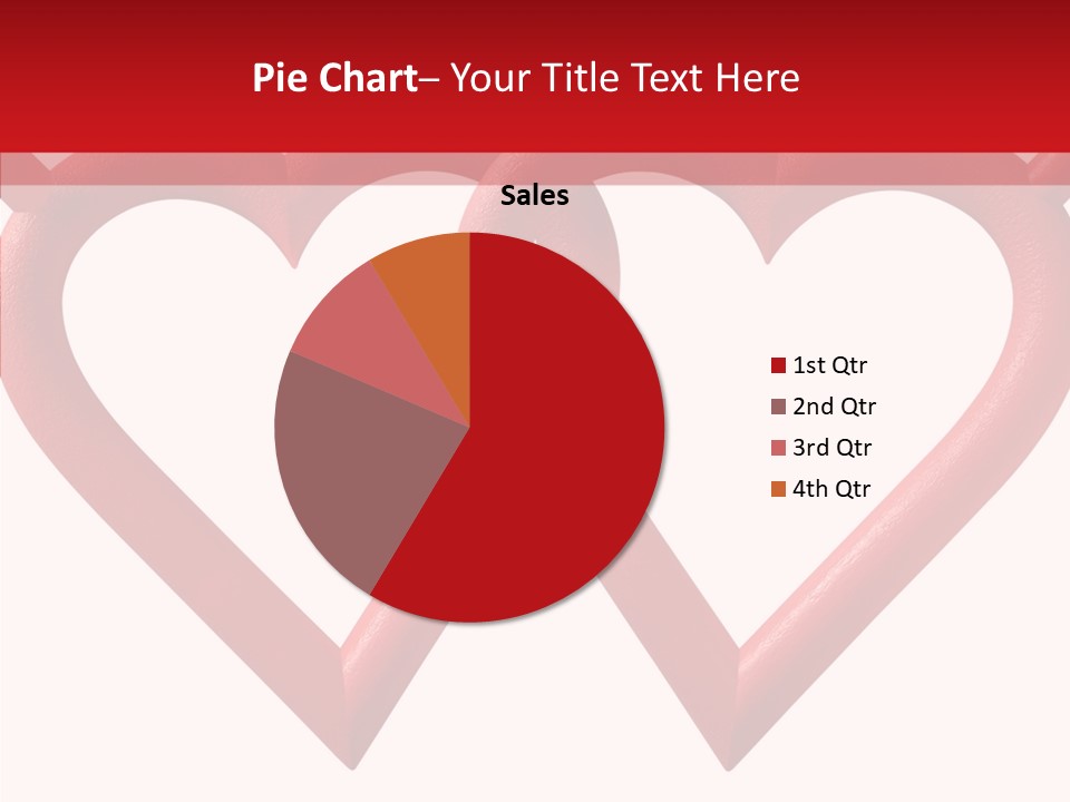 Celebrate Heart Holiday PowerPoint Template