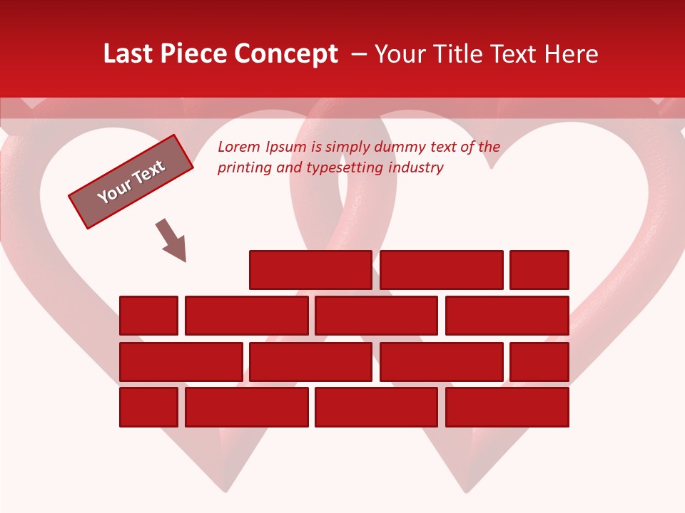 Celebrate Heart Holiday PowerPoint Template