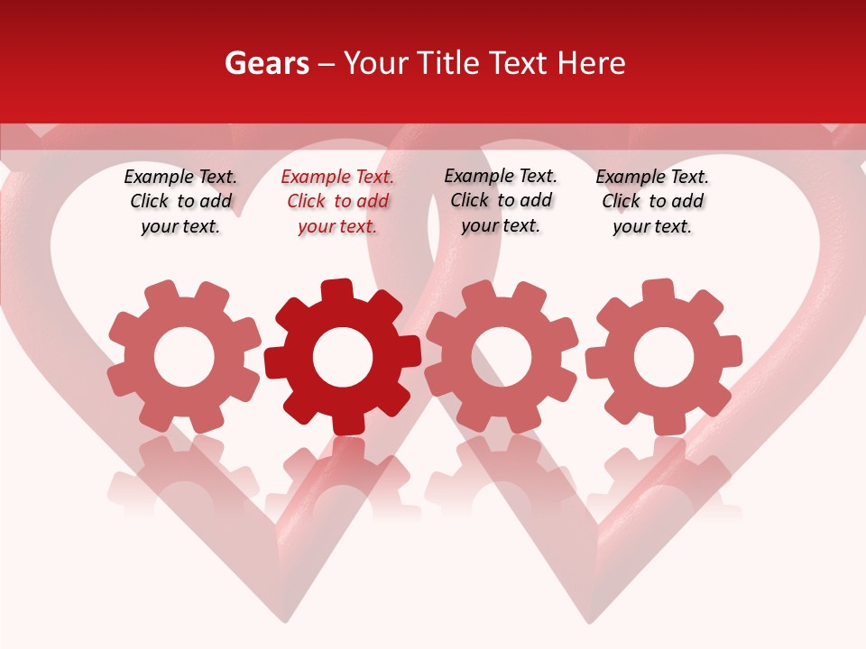 Celebrate Heart Holiday PowerPoint Template