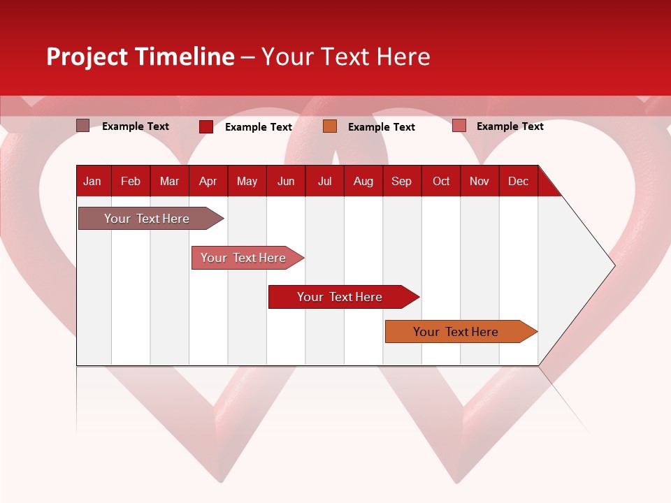 Celebrate Heart Holiday PowerPoint Template
