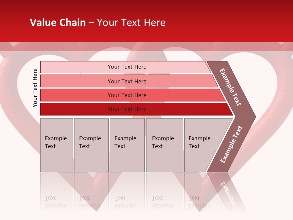 Celebrate Heart Holiday PowerPoint Template