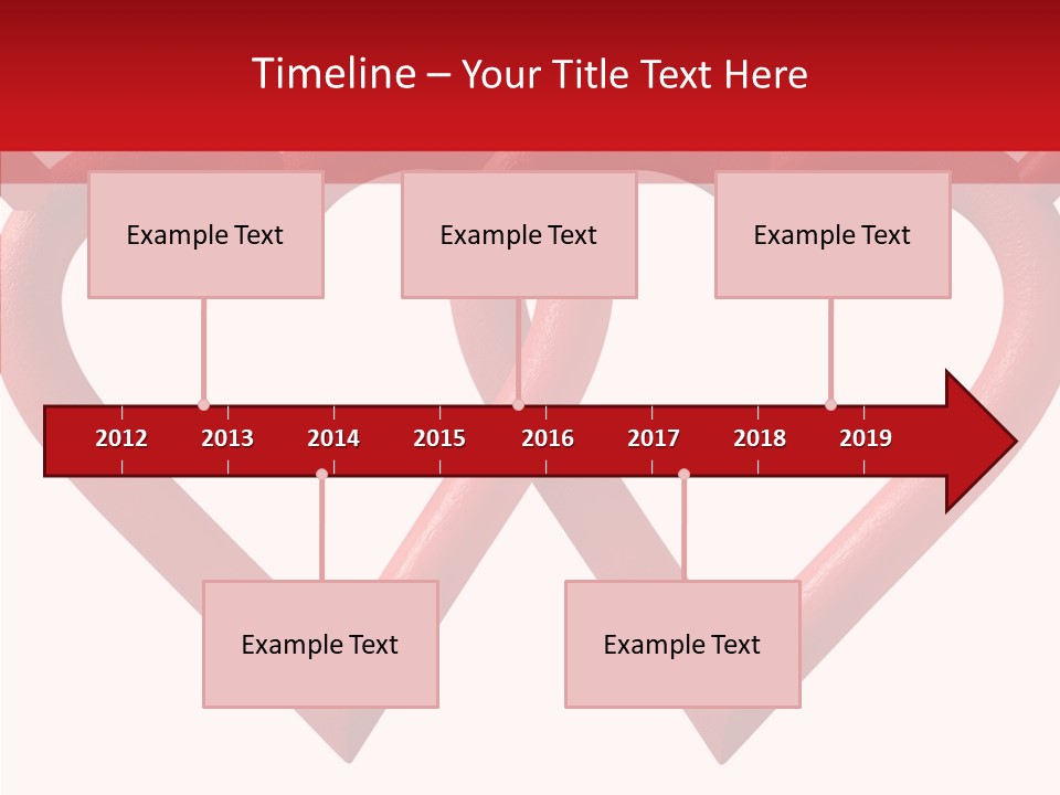 Celebrate Heart Holiday PowerPoint Template