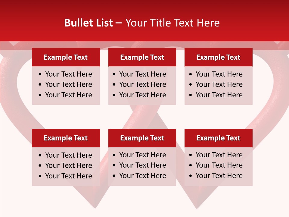 Celebrate Heart Holiday PowerPoint Template