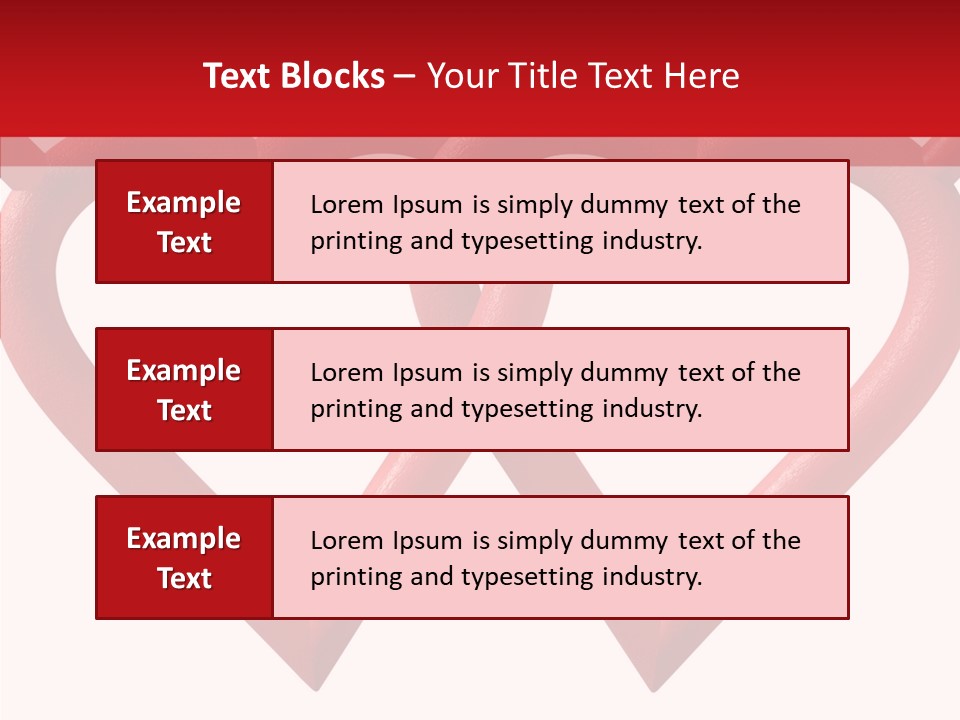 Celebrate Heart Holiday PowerPoint Template