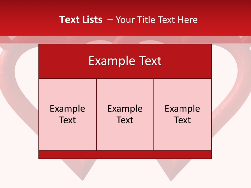 Celebrate Heart Holiday PowerPoint Template