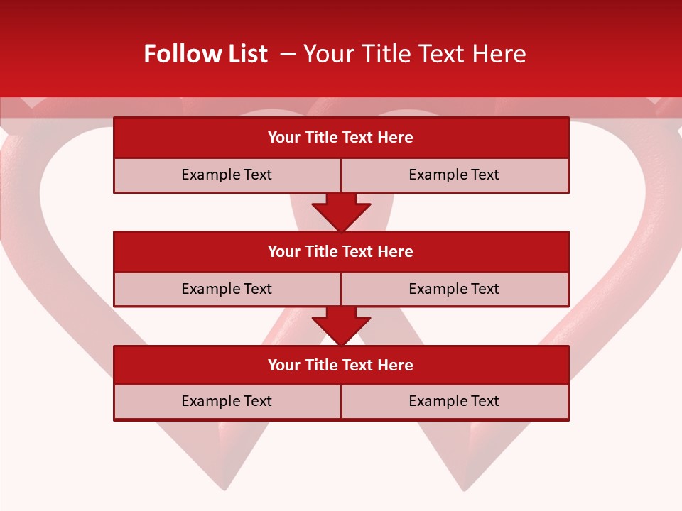 Celebrate Heart Holiday PowerPoint Template