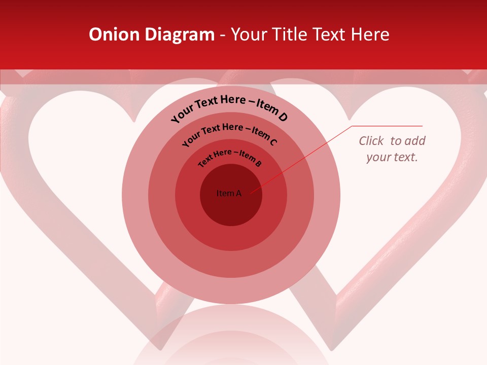 Celebrate Heart Holiday PowerPoint Template