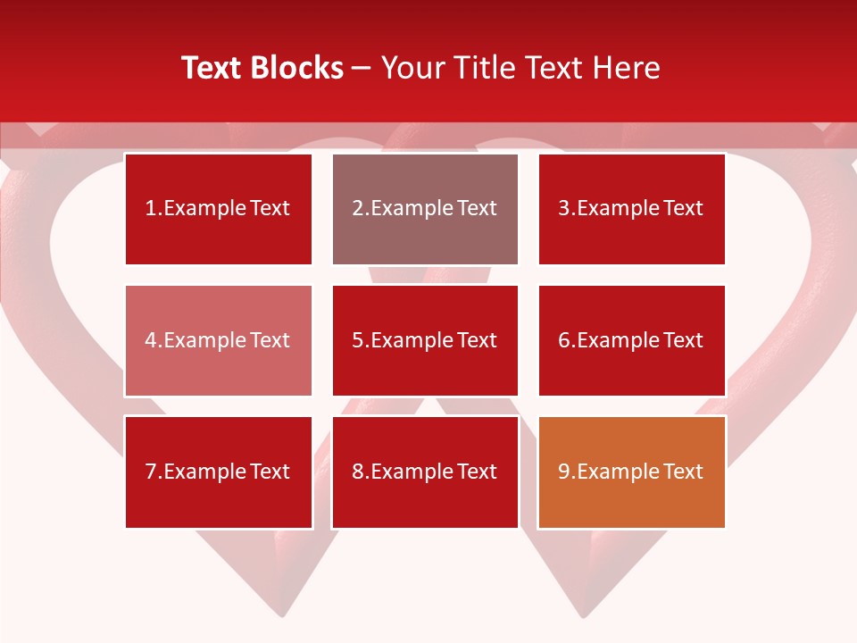 Celebrate Heart Holiday PowerPoint Template