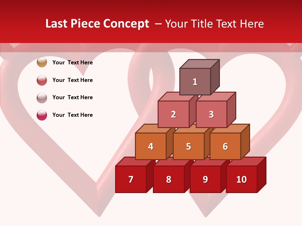 Celebrate Heart Holiday PowerPoint Template