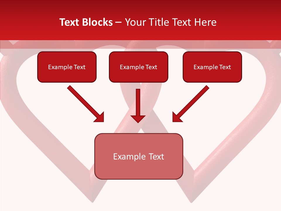 Celebrate Heart Holiday PowerPoint Template