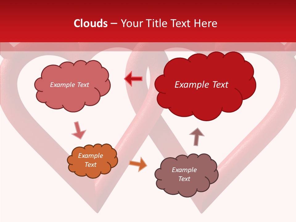 Celebrate Heart Holiday PowerPoint Template