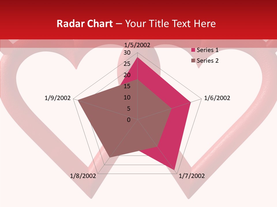 Celebrate Heart Holiday PowerPoint Template