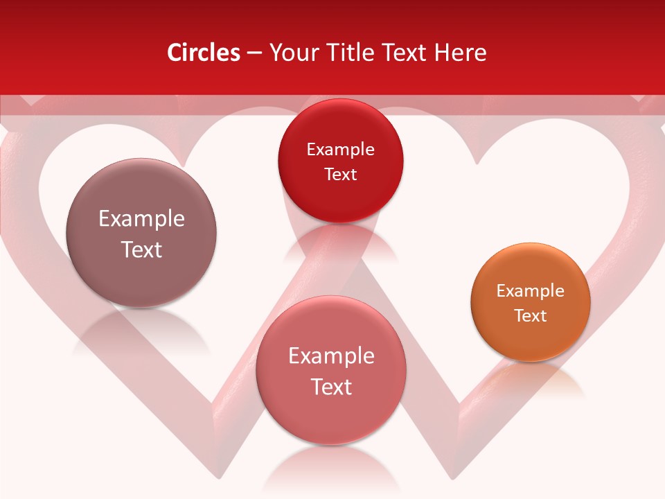 Celebrate Heart Holiday PowerPoint Template